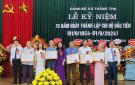 xã Thăng thọi kỷ niệm 70 năm ngày thành lập đảng bộ